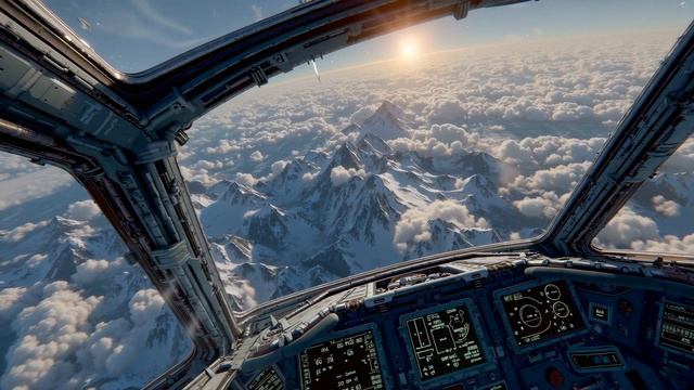 Sci-Fi Music for Galactic Flight ~ Relaxing Space Ambient for Cosmic Journey & Focus 🌌✨