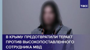 В Крыму предотвратили теракт против высокопоставленного сотрудника МВД