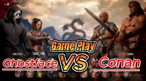 🔪💪 Mortal Kombat 1 - ПРИЗРАЧНОЕ ЛИЦО ПРОТИВ КОНАНА | Ghostface VS Conan EPIC BA