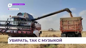 С музыкой и комфортом в Хорольском округе проходит уборка риса