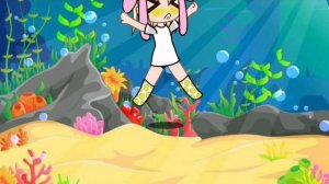 Хаххахах обкаколась и описалась в гача оморши