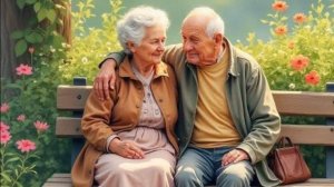 С Днём бабушек и дедушек! 28 октября. Поздравление. Открытка