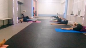 тренировка с резиновым эспандером (лентой)