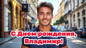 С Днем рождения, Владимир!