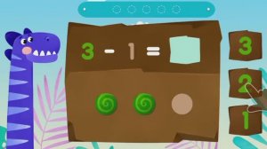 Детский познавательный мультфильм: «Вычитание».