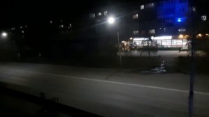 Вид с балкона торгового центра возле банка. 😊