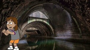 Classic Dora pushes Dora down a Sewer/Grounded (Remastered)