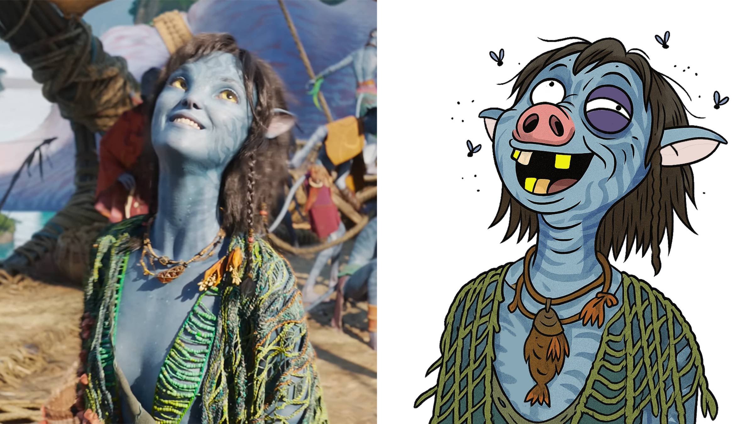 А что если бы Аватар 3 снял не Джеймс Кэмерон а коллективное безумие Интернета?! AVATAR3