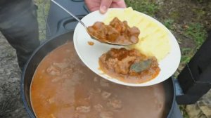 Это БЛЮДО известно во всем мире I ГУЛЯШ из говядины с ПОДЛИВОЙ.