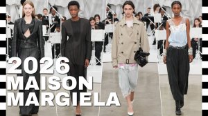 ✔️ MAISON MARGIELA (Мэзо́н Маржела́) коллекция весна-лето 2026 на Неделе моды в Париже