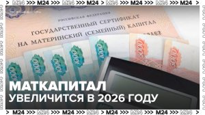 Маткапитал при рождении первенца увеличится в России в 2026 году - Москва 24