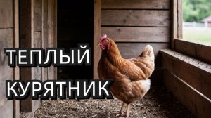 УТЕПЛЯЕМ КУРЯТНИК. ПОТОЛОК