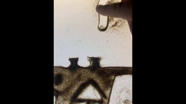 HALLOWEEN 2025 Хеллуин. Рисование песком