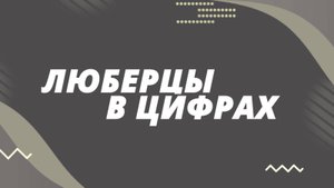 Люберцы в цифрах. Благоустройство