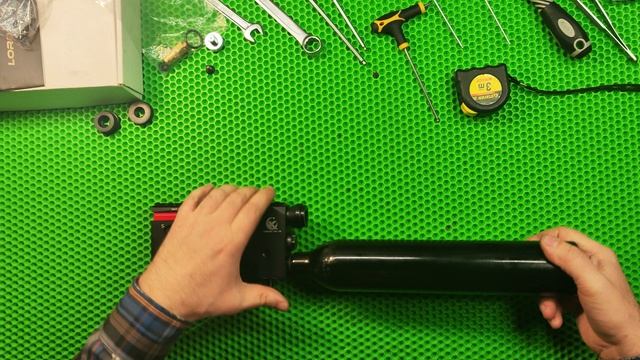 Пневматическая винтовка Kervan Arms AIRBOSS TAC-1R 5,5 мм. Анатомичка - техничка. смотреть онлайн