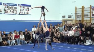 В Нефтеюганске прошли региональные соревнования по спортивной акробатике