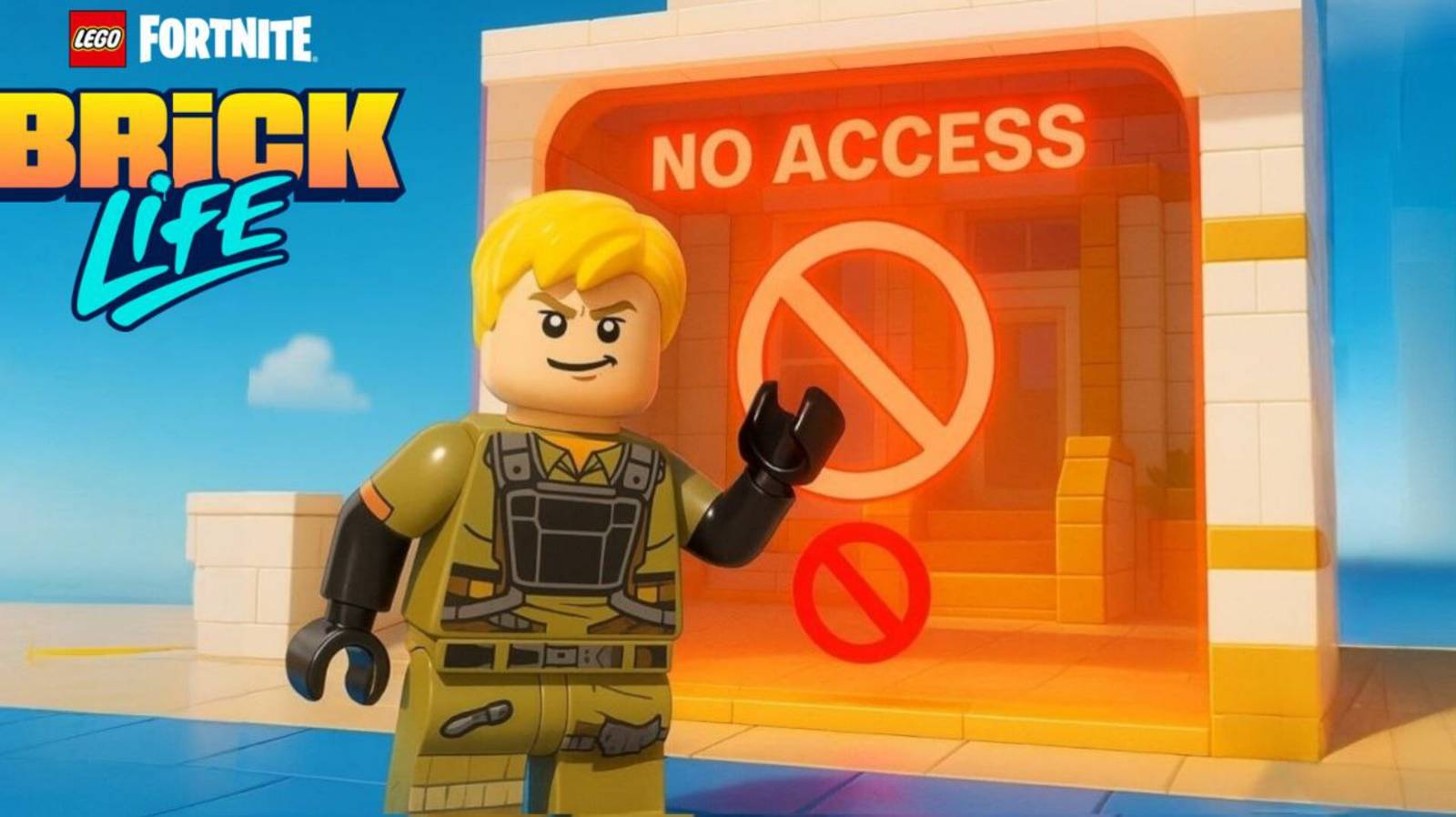 Как закрыть свой дом на ключ в  LEGO Fortnite Brick Life