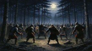 Русская песня – о том, как князь Мал и древляне убили князя Игоря Рюриковича с дружиной за сбор дани