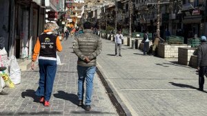 Александр Абрамов и Людмила Коробешко в индийском городе Лех по дороге в горы