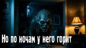 Но по ночам у него горит свет. Страшные. Мистические. Творческие истории. Хоррор 1079