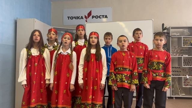 Детский хор "Огоньки" МКОУ СОШ им. А.А. Фадеева с. Чугуевка - Здравствуй, Родина моя милая!