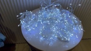 Гирлянда занавес 331, 8 режимов, пульт