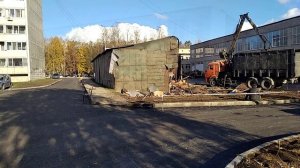 Сарай около ПТУ.