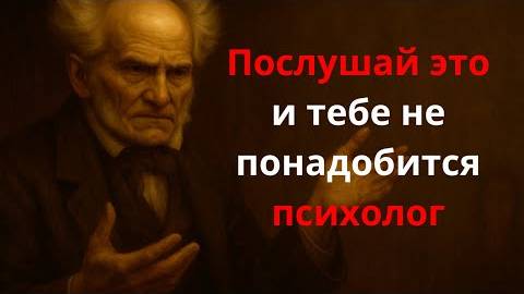 9 Фраз Шопенгауэра, которые Имеют Больше Силы, чем Психолог | Артур Шопенгауэр смотреть онлайн