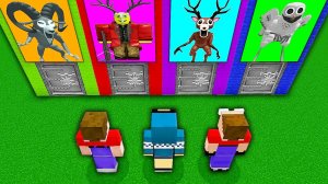 2 НУБА И ДЕВУШКА ПРО НАШЛИ НОВЫЕ ЛАБИРИНТЫ К МОНСТРАМ 99 НОЧЕЙ В ЛЕСУ РОБЛОКС В МАЙНКРАФТ