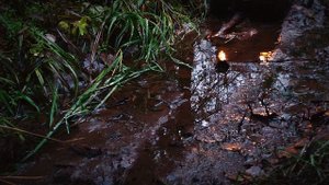 Безумные игры на осеннем оффроуде с моделью на радиоуправлении Crossrc EMO X5