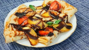 ☕ ЯБЛОЧНЫЕ БЛИНЧИКИ