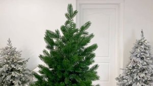 Искусственная ель ЛИАНА, зелёная, хвоя 100% литая, 180 см, ЛИН-180