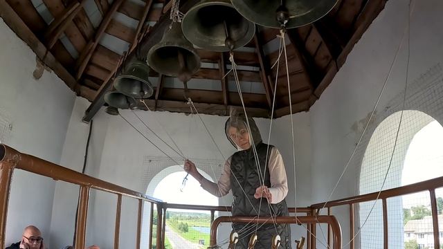 Светлана Белокур, колокольный звон, церковь Параскевы Пятницы, пос.Ореховно Витебской области