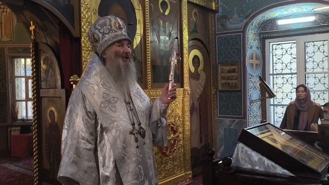 Проповедь митрополита Иоанна в Покровскую родительскую субботу в Тихвинском храме г. Йошкар-Олы смотреть онлайн