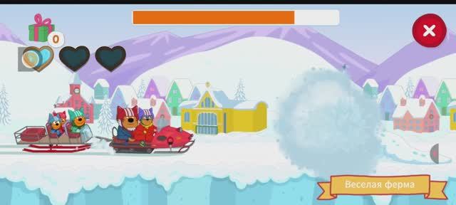 Три кота. Едем к бабушке, преодолеваем препятствия|Детские мультики| Мультики для детей😊