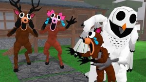 СОВА ИЗ 99 НОЧЕЙ В ЛЕСУ УКРАЛА ОЛЕНЕНКА! ИСТОРИЯ ПРО 99 НОЧЕЙ В ЛЕСУ! РОБЛОКС ИСТОРИИ АНИМАЦИИ