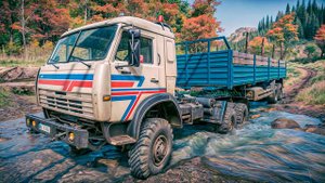 ПЕРВОЕ ЗАДАНИЕ — И СРАЗУ ХАРДКОР! КАМАЗ vs ГРЯЗЬ в SnowRunner