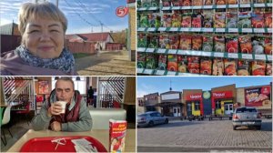 ЕДЕМ В КИРОВ. ЗАШЛИ В МАГАЗИН "СЕМЕНА" И В КАФЕШКУ.