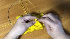 Узор спицами "Листики" в ваши копилочки