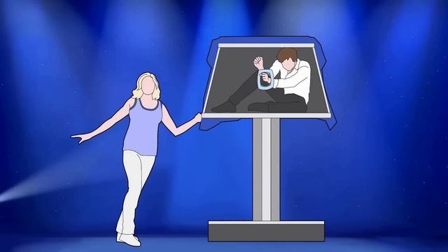 Секрет фокуса с телепортацией в прозрачный куб смотреть онлайн