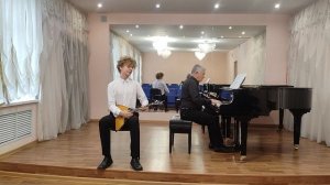 Кемерово, ЦДШИ, Климов Тимофей - Е. Баев  Концерт № 1 для балалайки с оркестром