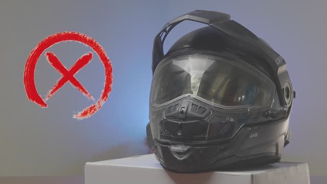 Снегоходный шлем с подогревом CKX Mission Carbon смотреть онлайн