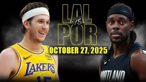 Los Angeles Lakers vs Portland Trail Blazers Full Game Highlights - October 27, 2025 ｜ NBA Season