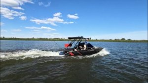 Видеоотзыв заказчика катера Росомаха с реки Волга