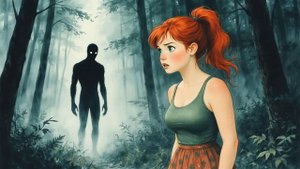 Лесной призрак. Страшные истории