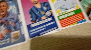 моя коллекция футбольных карточек