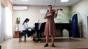 А. Хачатурян Ноктюрн
Исполняет Ирина Гончарова
Концертмейстер Елена Евгеньевна Жорняк