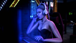 Процесс обработки скрина из The Sims 4 и простая болтовня на фоне