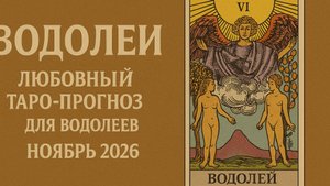 любовный Таро-прогноз для Водолеев на ноябрь 2025 года