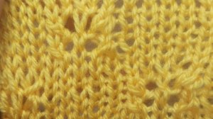 Бабочки в октябре 🤗 МК узор спицами